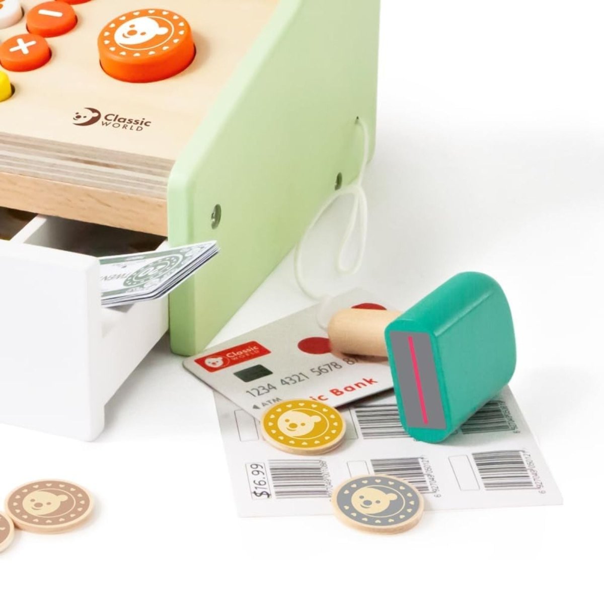 Classic World Cash Register | Luxury Home Accessories | Heulog Glow