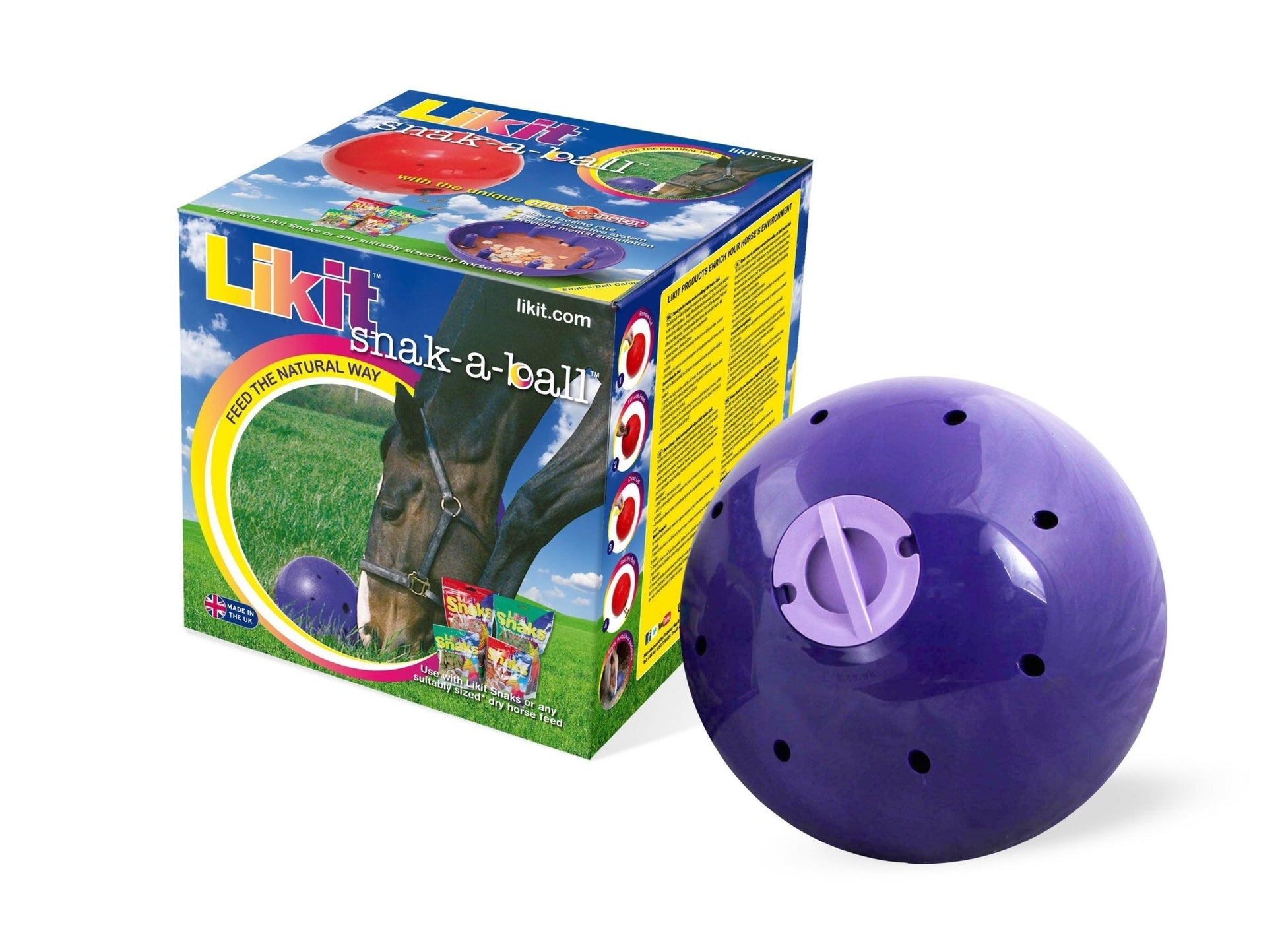 CLEARANCE Likit Snak-A-Ball - Purple | Luxury Home Accessories | Heulog Glow
