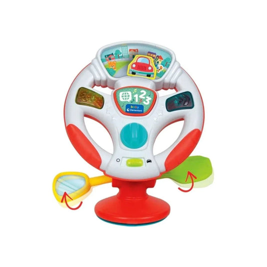 Clementoni Electronic Baby Activity Wheel | Luxury Home Accessories | Heulog Glow