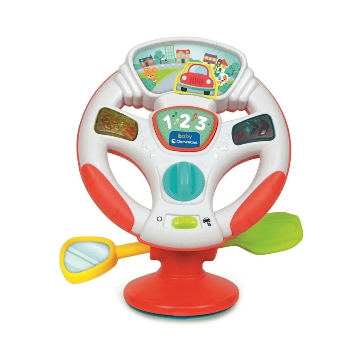 Clementoni Electronic Baby Activity Wheel | Luxury Home Accessories | Heulog Glow