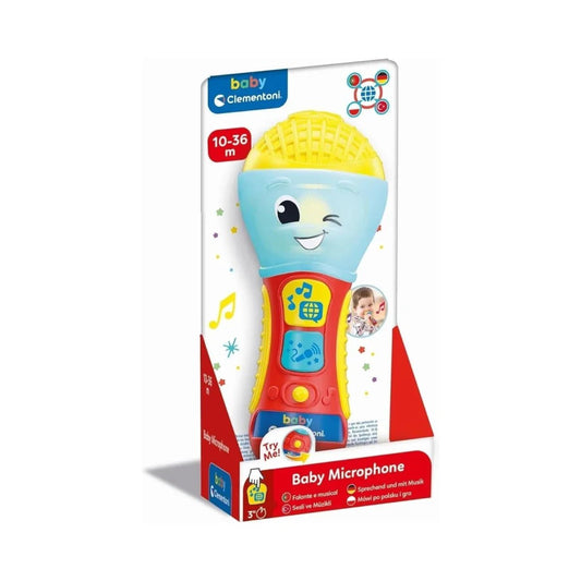 Clementoni Electronic Baby Microphone | Luxury Home Accessories | Heulog Glow