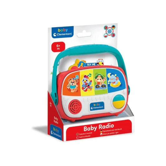 Clementoni Electronic Baby Radio | Luxury Home Accessories | Heulog Glow