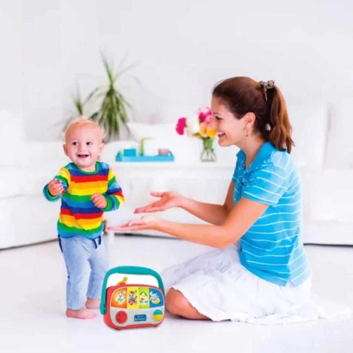 Clementoni Electronic Baby Radio | Luxury Home Accessories | Heulog Glow