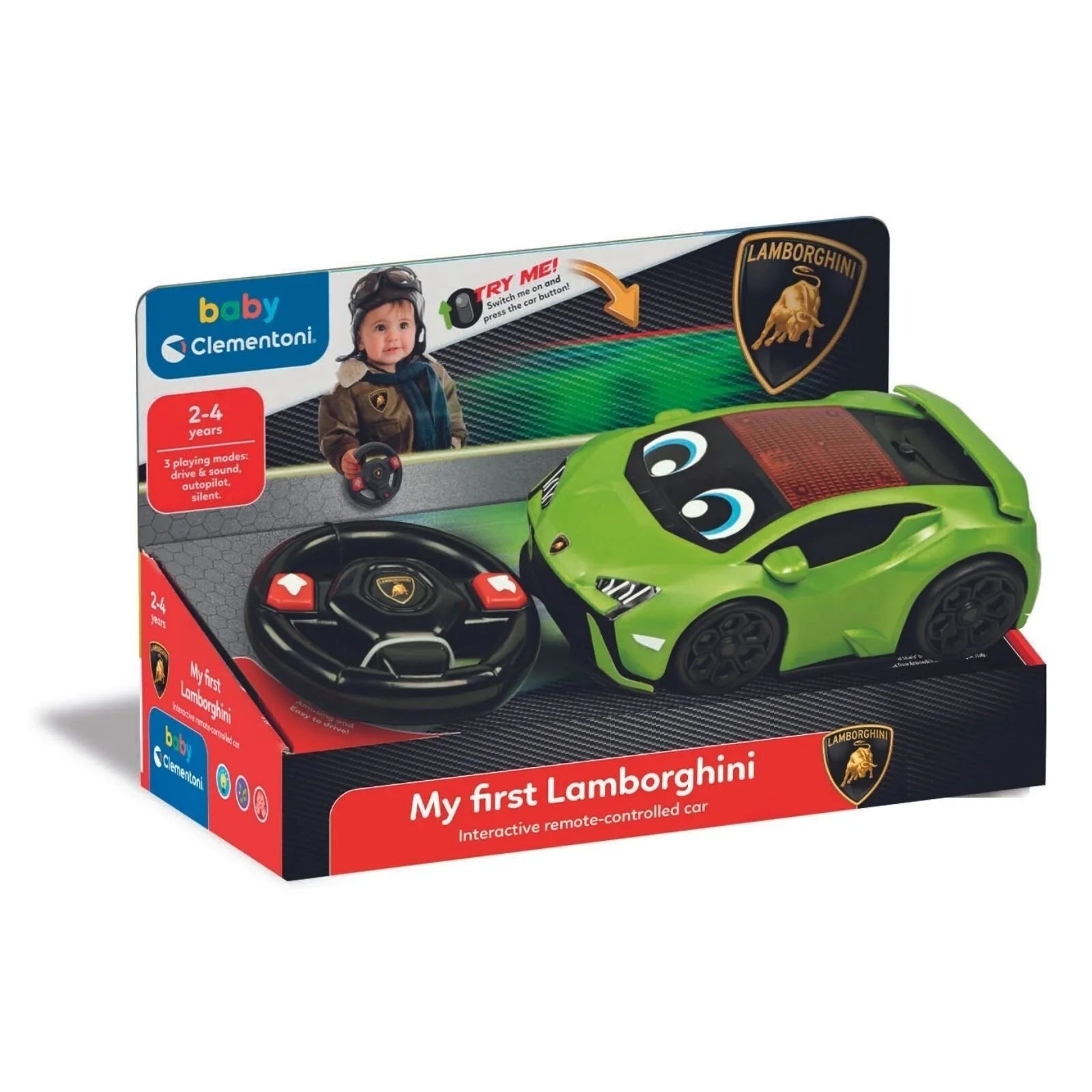 Clementoni My First Lamborghini RC Car | Luxury Home Accessories | Heulog Glow