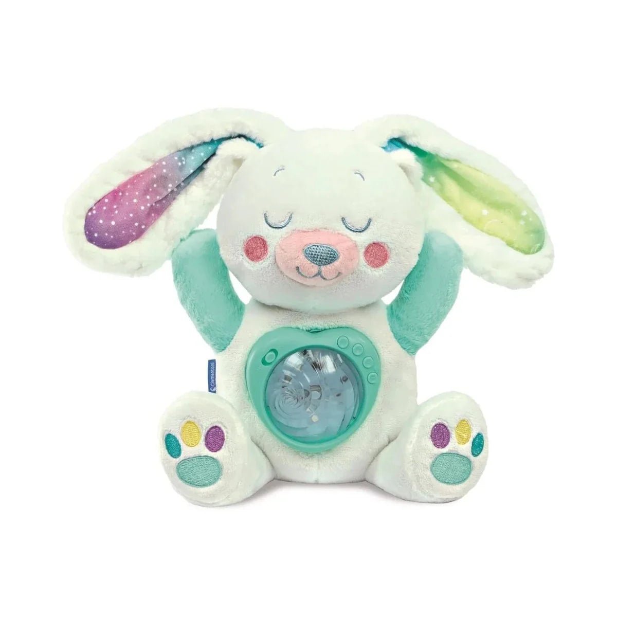 Clementoni Northern Lights Plush Arctic Bunny Projector | Luxury Home Accessories | Heulog Glow