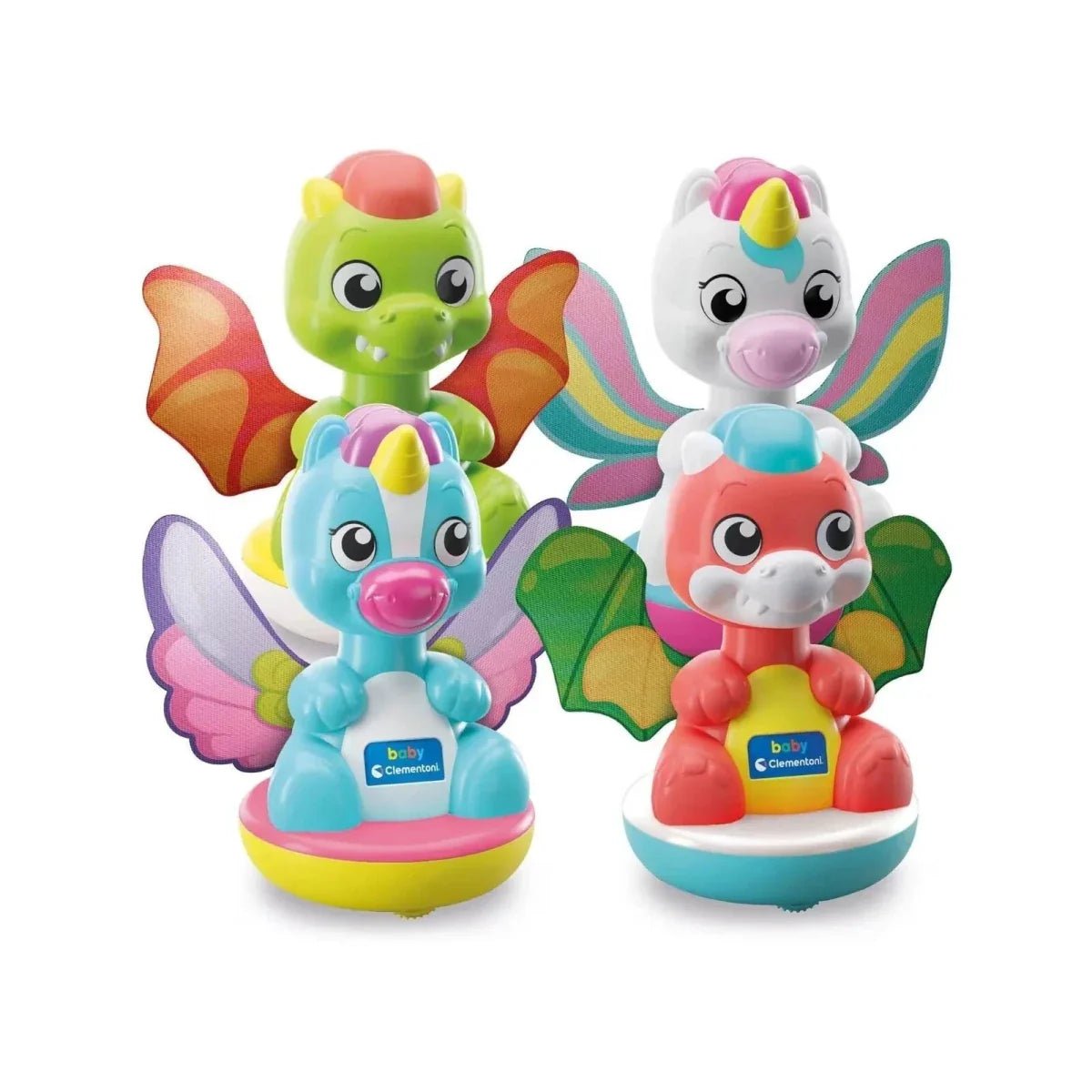 Clementoni Spin & Dream Unicorns and Dragons Assorted | Luxury Home Accessories | Heulog Glow