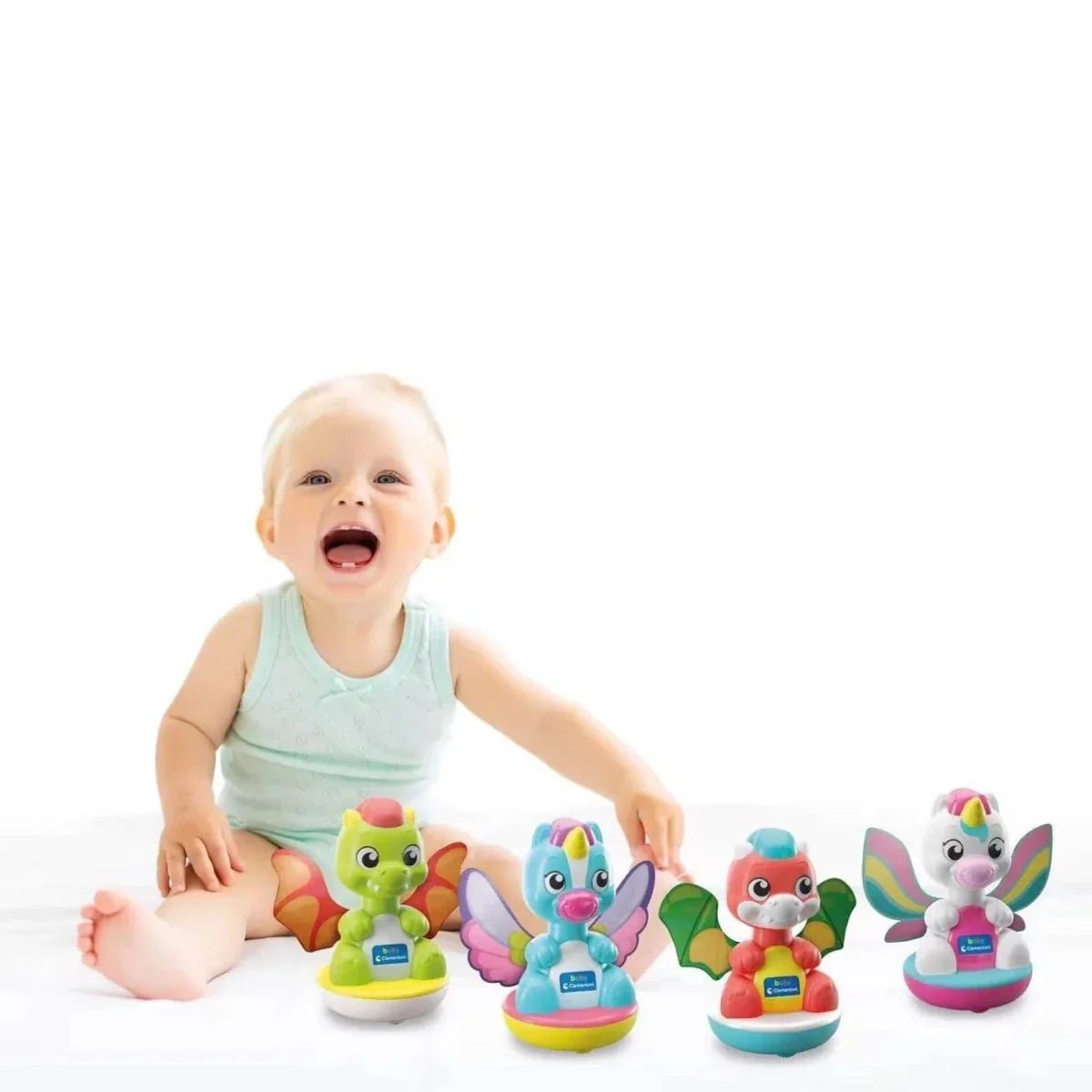 Clementoni Spin & Dream Unicorns and Dragons Assorted | Luxury Home Accessories | Heulog Glow