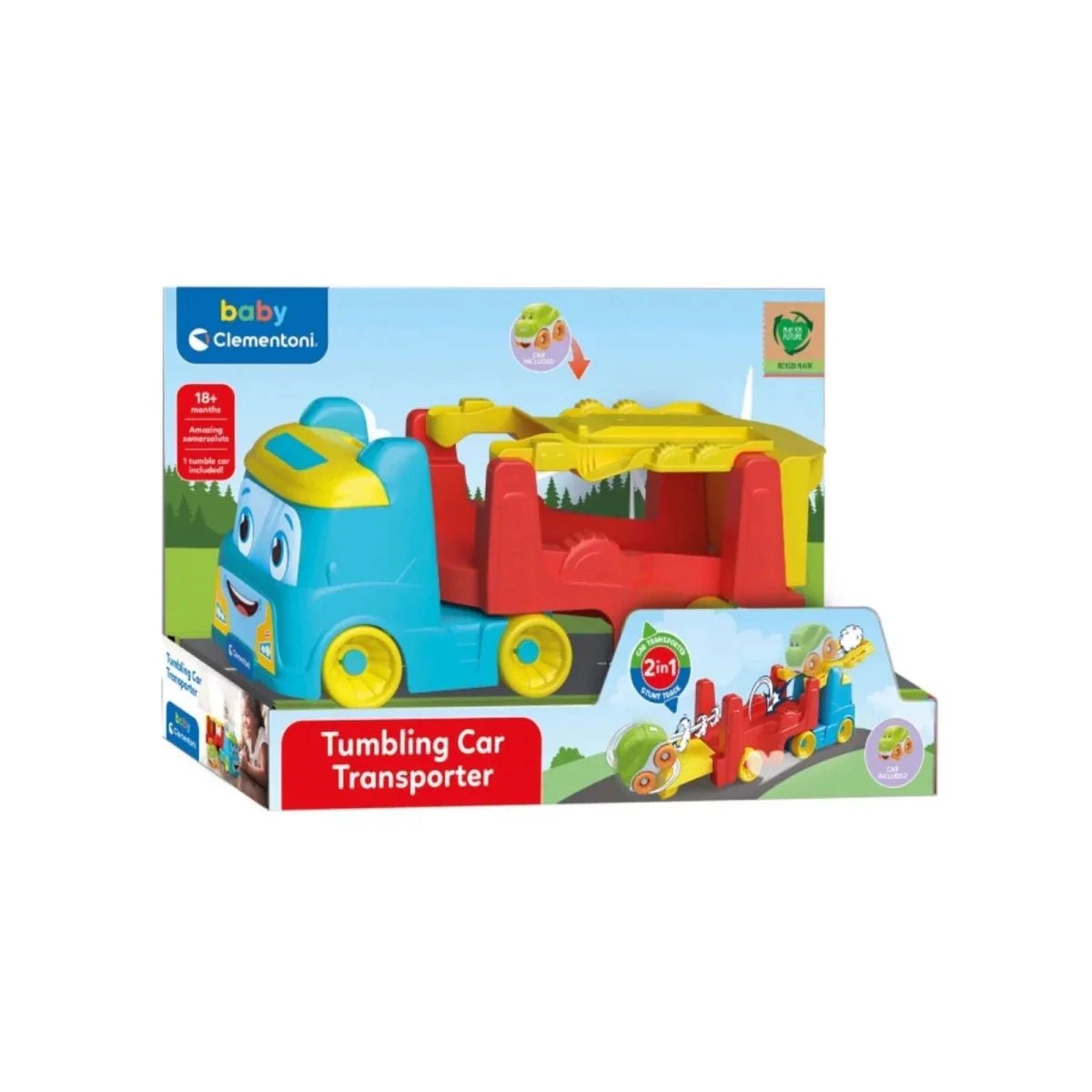 Clementoni Tumbling Cars Transporter | Luxury Home Accessories | Heulog Glow