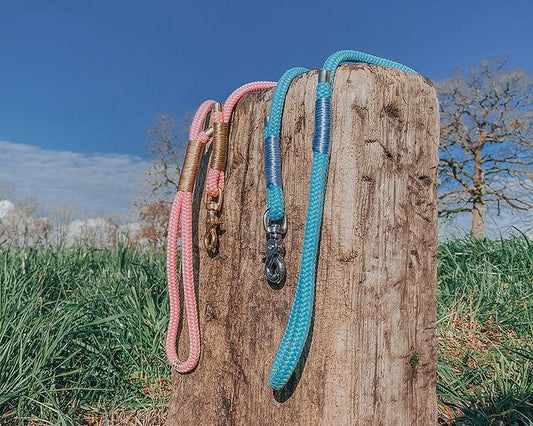 Clip Rope Lead - Handmade Paracord Dog Lead | Luxury Home Accessories | Heulog Glow