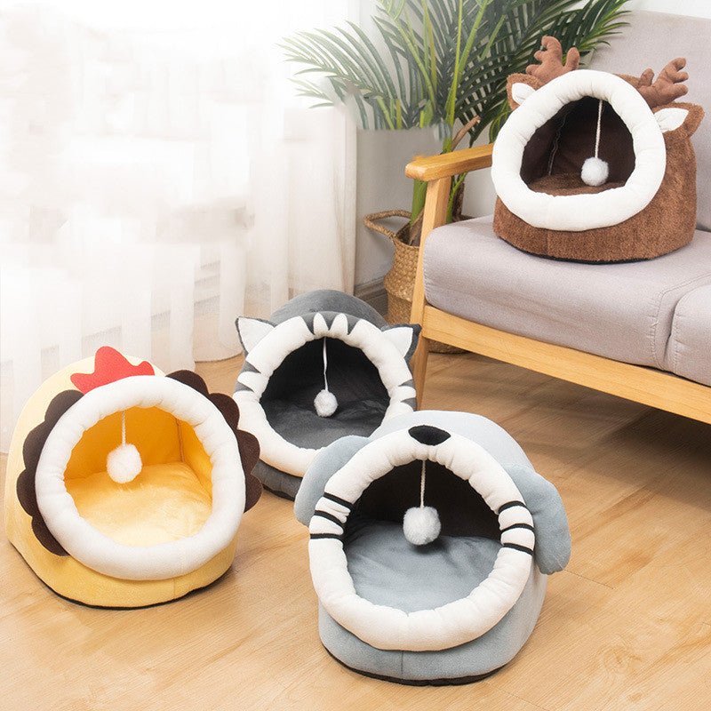 Closed Cushion For Small Dogs To Keep Warm In Winter | Luxury Home Accessories | Heulog Glow