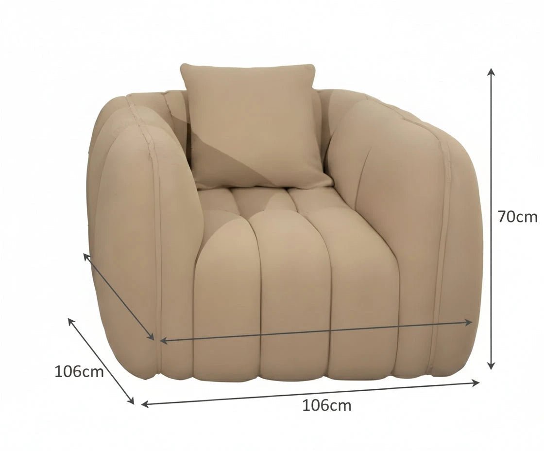 Cloud Comfort Boucl Armchair | Luxury Home Accessories | Heulog Glow
