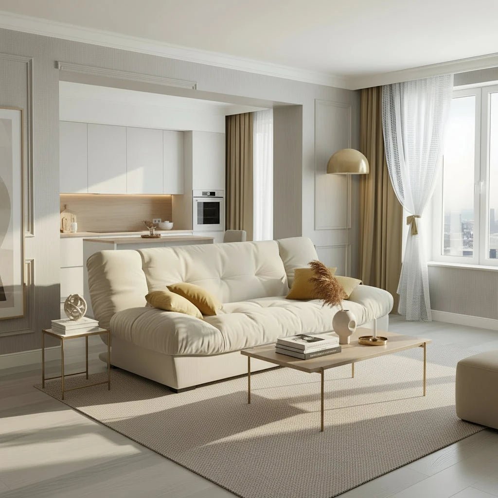 "Cloud" High-Density Foam Adjustable Sofa Bed - 3 Positions | Luxury Home Accessories | Heulog Glow