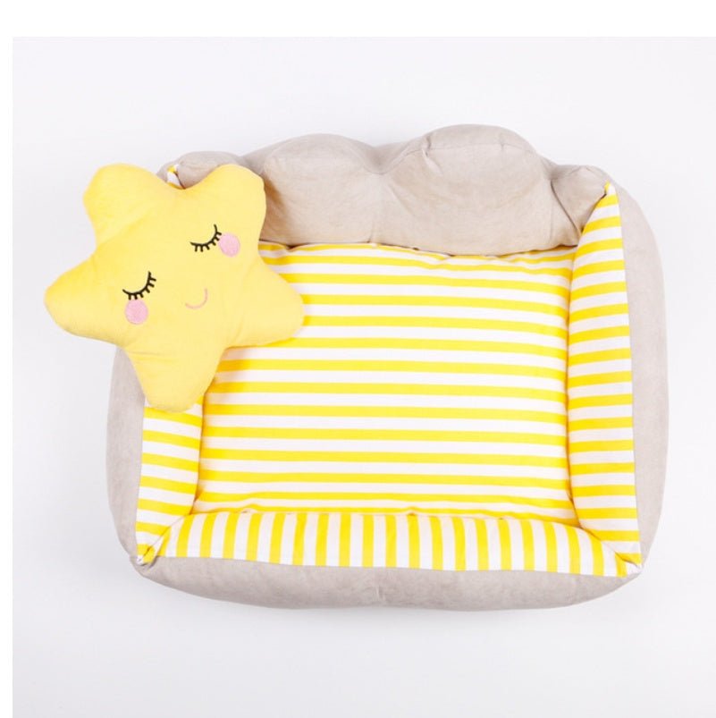 Cloud Square Nest Can Be Disassembled To Wash Pet Nest | Luxury Home Accessories | Heulog Glow