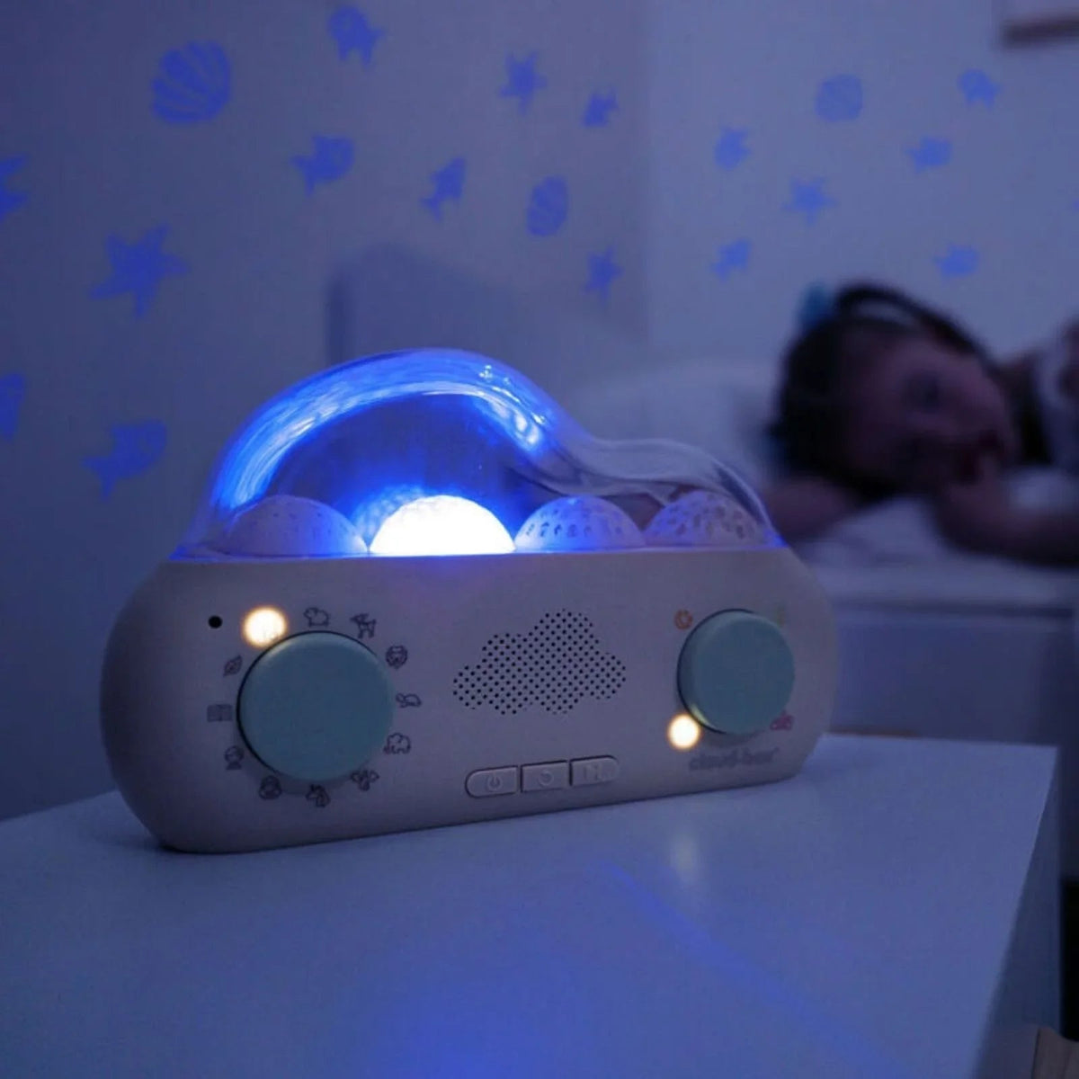 Cloud.b CloudBox Storyteller & Night Light | Luxury Home Accessories | Heulog Glow