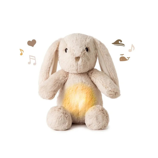 Cloud.b LoveLight Billy Bunny Nightlight & Sound Soother | Luxury Home Accessories | Heulog Glow