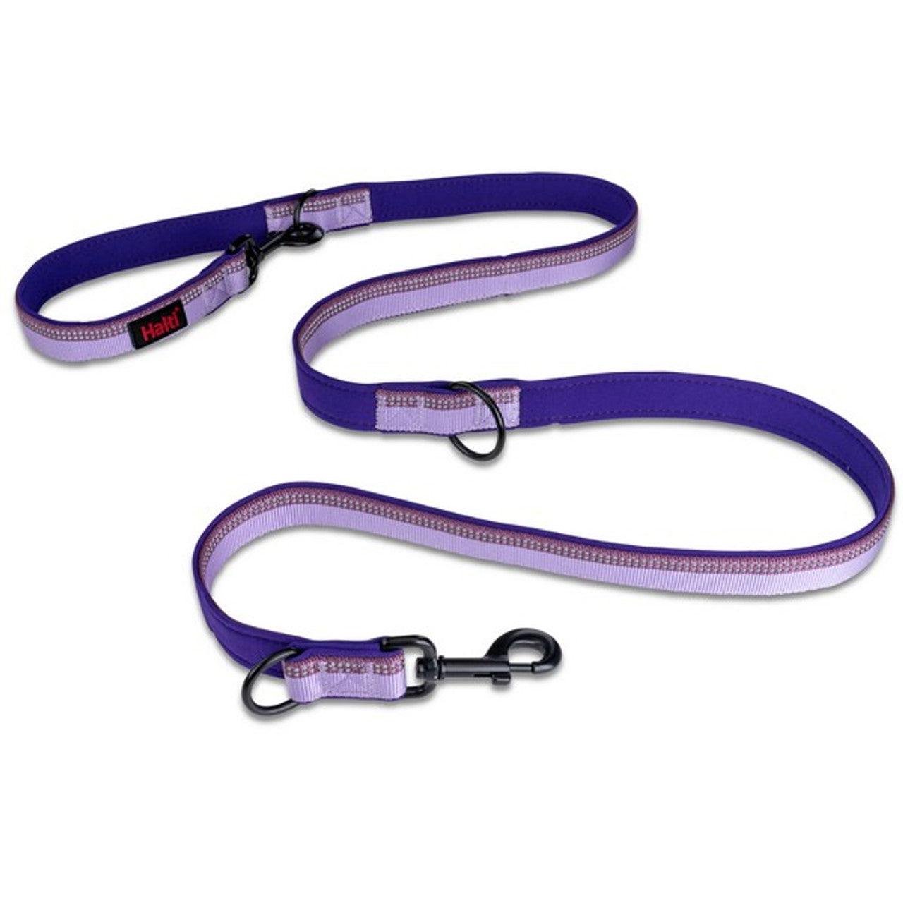 CoA Halti Double Ended Lead Purple Small | Luxury Home Accessories | Heulog Glow