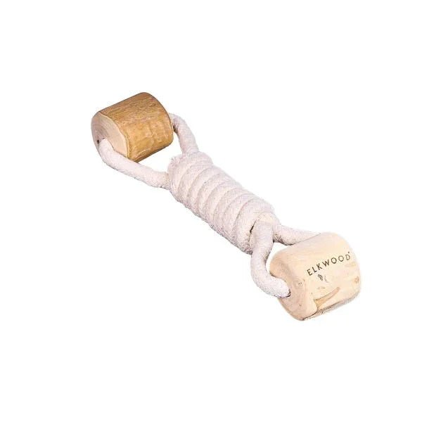 Coffee Wood Dumbell | Luxury Home Accessories | Heulog Glow