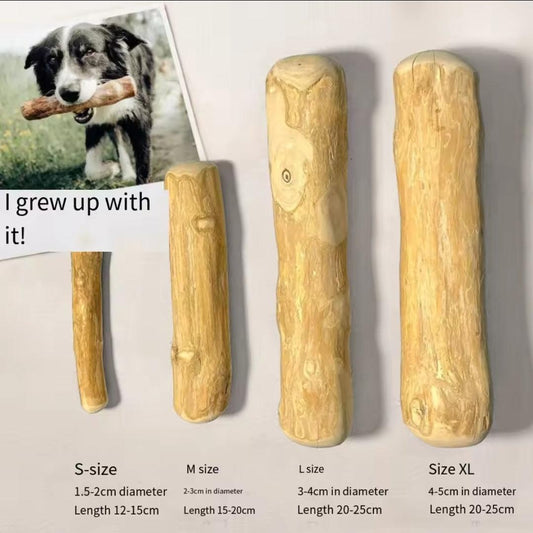Coffee Wooden Dog Chew (2 Pack) | Luxury Home Accessories | Heulog Glow