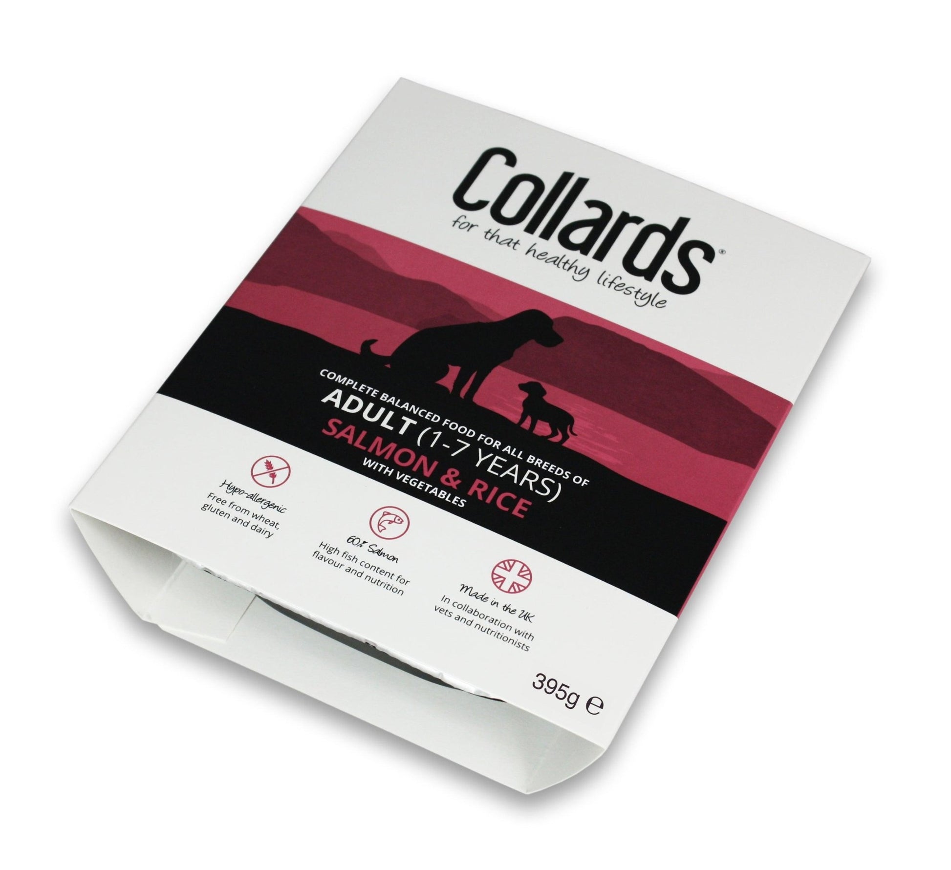 Collards Adult Salmon & Rice 7x395g | Luxury Home Accessories | Heulog Glow