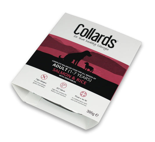 Collards Adult Salmon & Rice 7x395g | Luxury Home Accessories | Heulog Glow