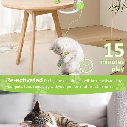 Colorful Beating Mouse Electric Door Holder Hanging Automatic Interactive Toy | Luxury Home Accessories | Heulog Glow