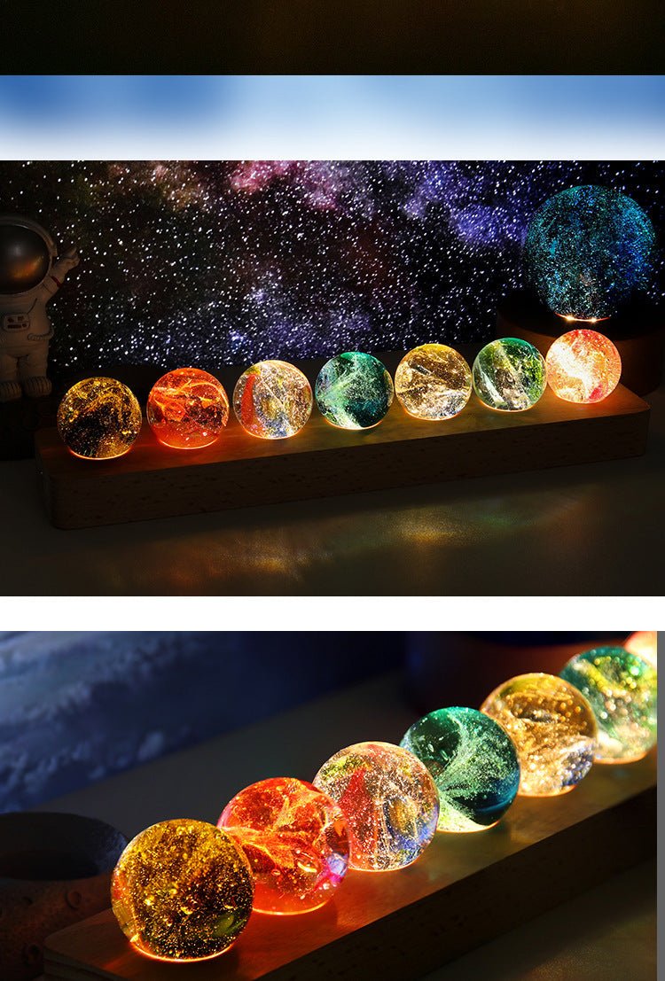 Colorful Glass Bead Crystal Decoration Valentine's Day Birthday Gift | Luxury Home Accessories | Heulog Glow