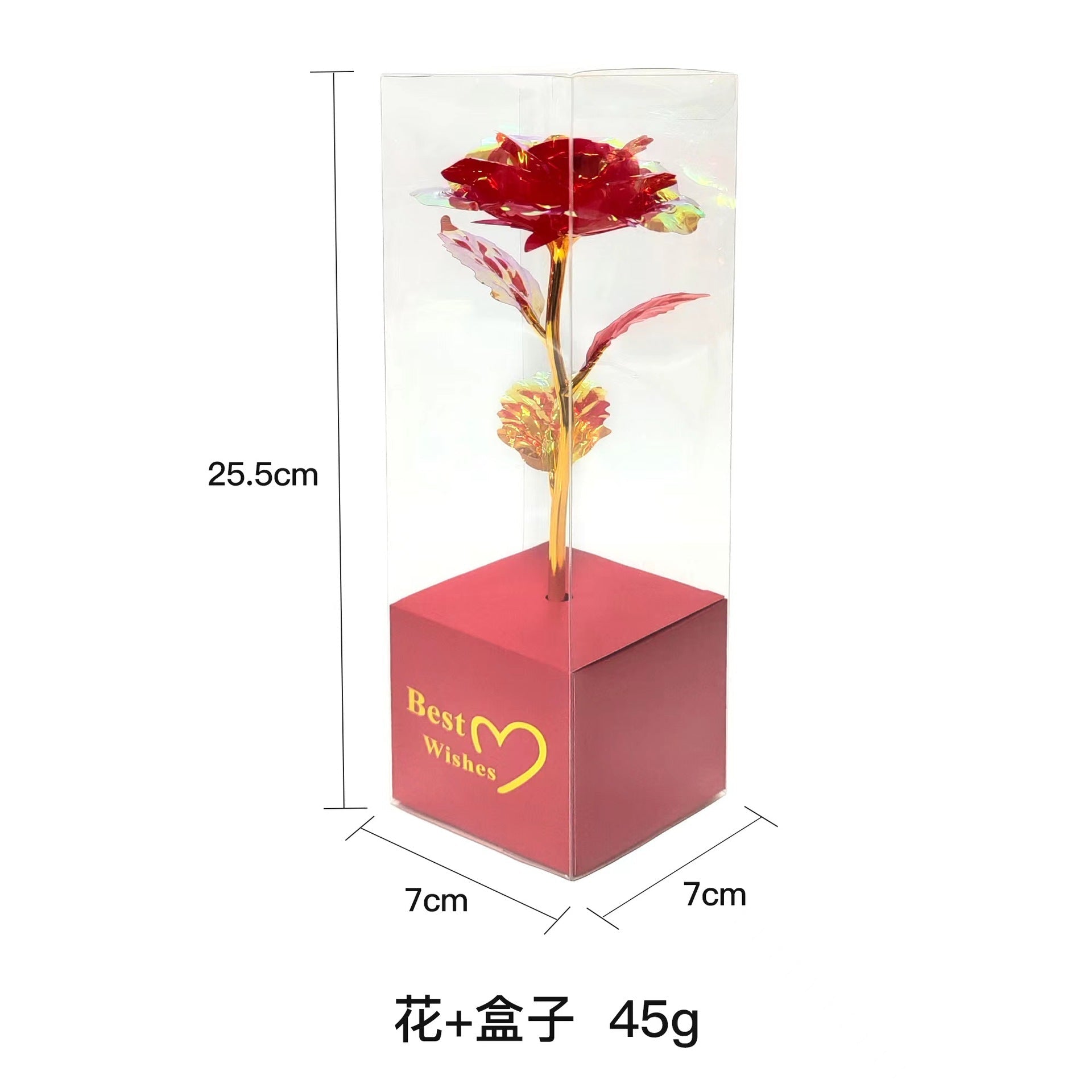 Colorful Gold Gold-foil Roses Mother's Day 520 Artificial Flower Valentine's Day Gift Christmas | Luxury Home Accessories | Heulog Glow