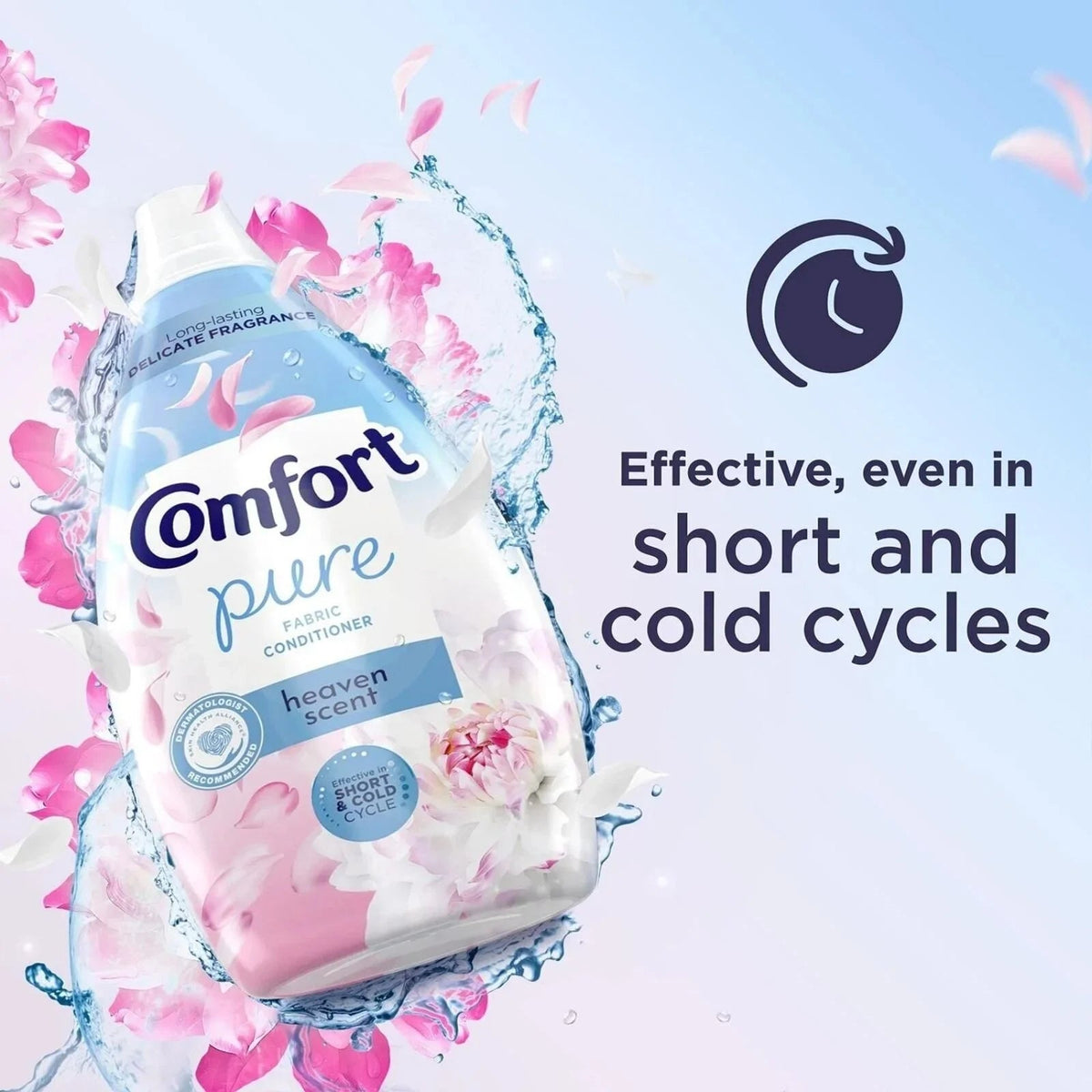Comfort Fabric Conditioner Heaven Scent 86 Washes | Luxury Home Accessories | Heulog Glow