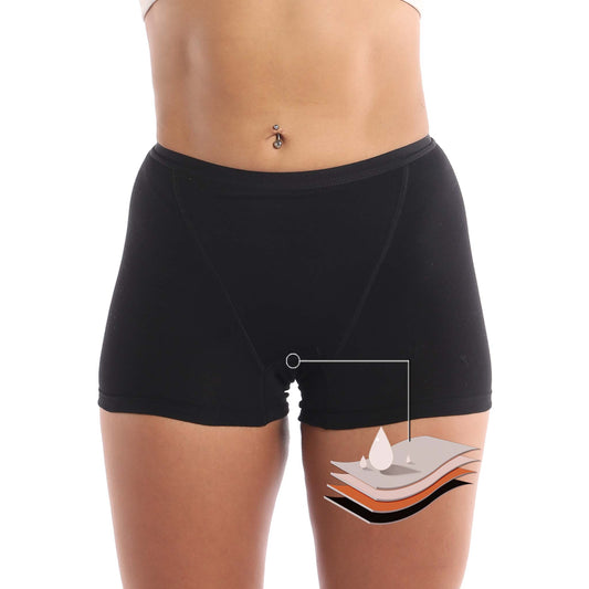 Comfortable Women's Menstrual Boxer Briefs | Luxury Home Accessories | Heulog Glow