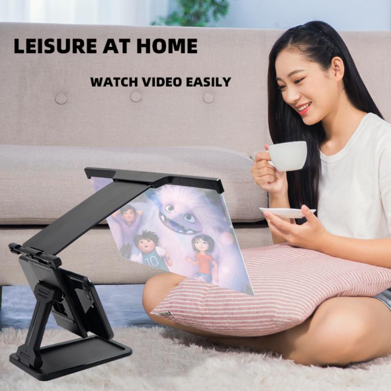 Compatible with Apple, 12 Inch Mobile Phone Screen Amplifier For IPad Movie Folding Shading 3D Screen Mobile Phone Amplifier Magnifier Cellphone Holder | Luxury Home Accessories | Heulog Glow