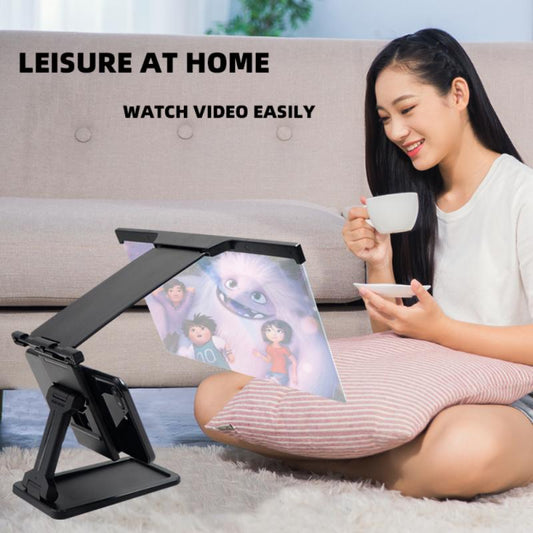 Compatible with Apple, 12 Inch Mobile Phone Screen Amplifier For IPad Movie Folding Shading 3D Screen Mobile Phone Amplifier Magnifier Cellphone Holder | Luxury Home Accessories | Heulog Glow