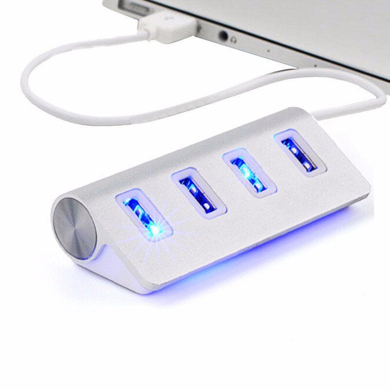 Compatible with Apple , Four-port USB 2.0 HUB hub | Luxury Home Accessories | Heulog Glow