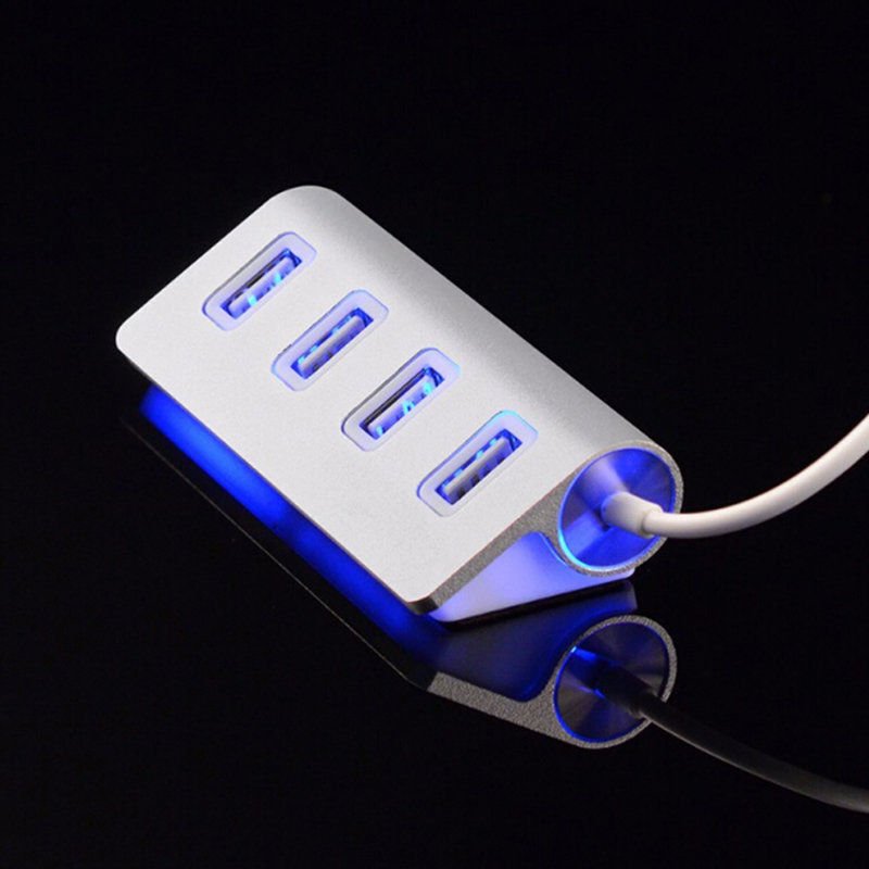 Compatible with Apple , Four-port USB 2.0 HUB hub | Luxury Home Accessories | Heulog Glow