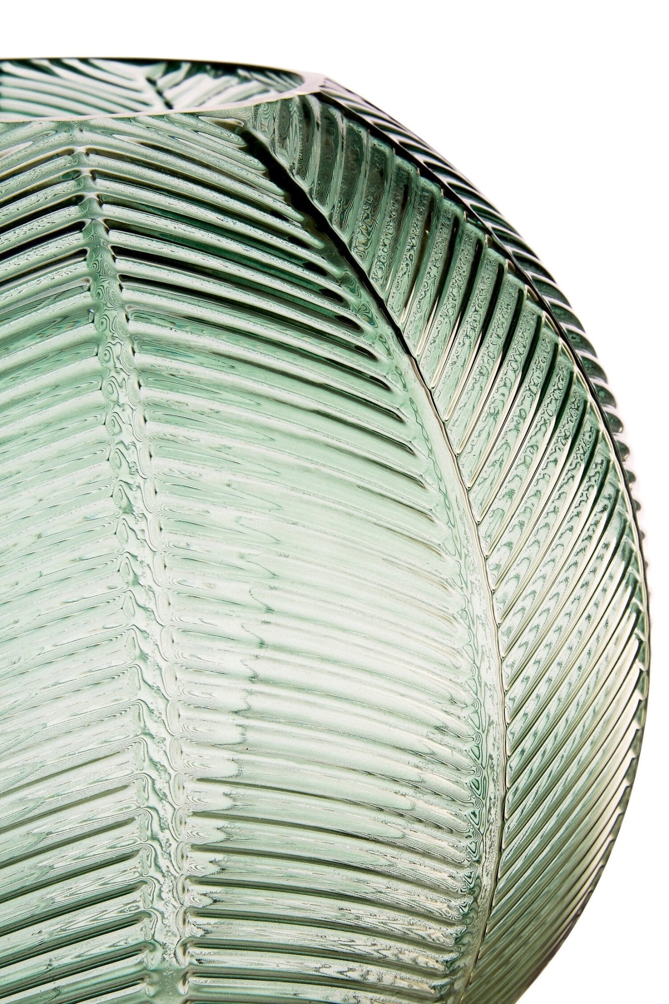 Complements Fern Green Large Glass Vase | Luxury Home Accessories | Heulog Glow