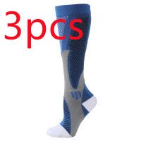 Compression Long Tube Sports Socks | Anti-Fatigue Elastic Athletic Socks for Running, Cycling & Gym | Men & Women | S–7XL | Luxury Home Accessories | Heulog Glow