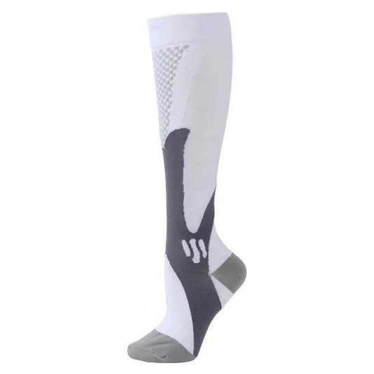 Compression Long Tube Sports Socks | Anti-Fatigue Elastic Athletic Socks for Running, Cycling & Gym | Men & Women | S–7XL | Luxury Home Accessories | Heulog Glow