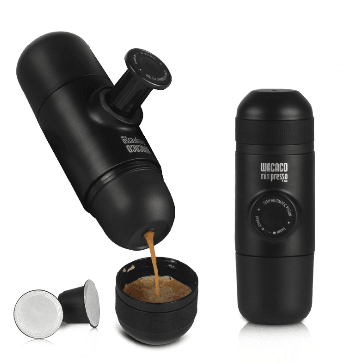 Condensed portable mini coffee machine | Luxury Home Accessories | Heulog Glow