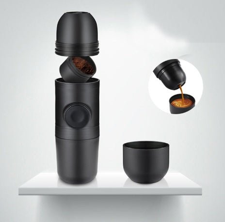 Condensed portable mini coffee machine | Luxury Home Accessories | Heulog Glow