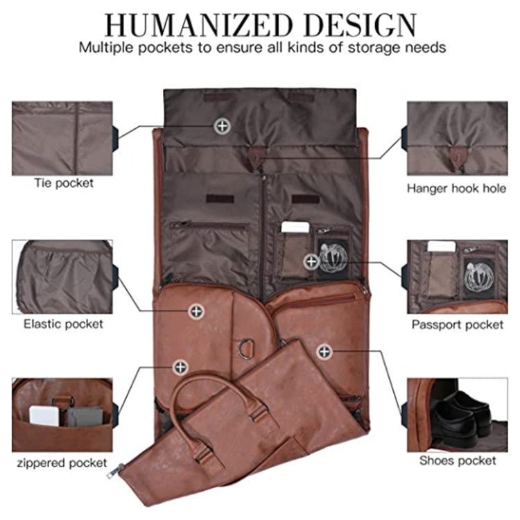 Convertible Travel Clothing Carry-on Luggage Bag | Luxury Home Accessories | Heulog Glow
