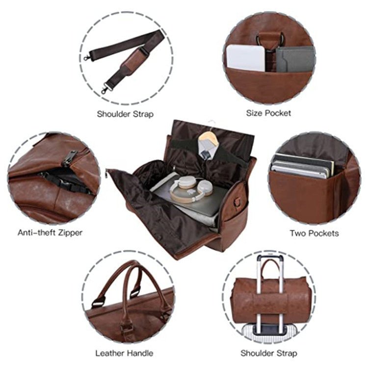 Convertible Travel Clothing Carry-on Luggage Bag | Luxury Home Accessories | Heulog Glow