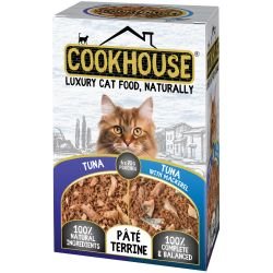 Cookhouse Cat Fish Pate Terrine 70g x 36 | Luxury Home Accessories | Heulog Glow