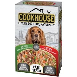 Cookhouse Dog Chicken Pate Terrine x 36 | Luxury Home Accessories | Heulog Glow