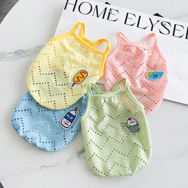 Cool Mesh Breathable Strap Pet Vest | Luxury Home Accessories | Heulog Glow