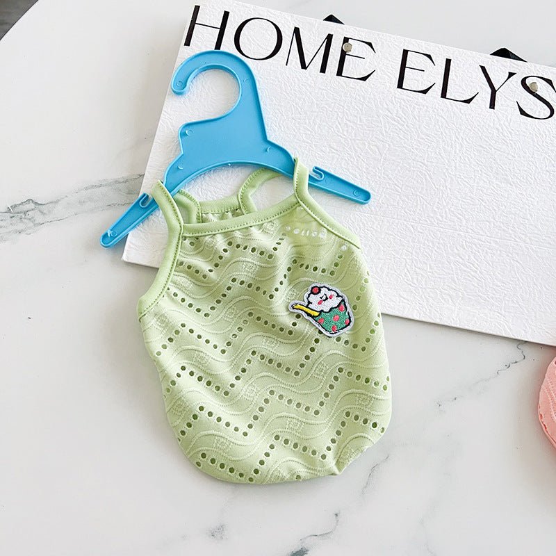 Cool Mesh Breathable Strap Pet Vest | Luxury Home Accessories | Heulog Glow