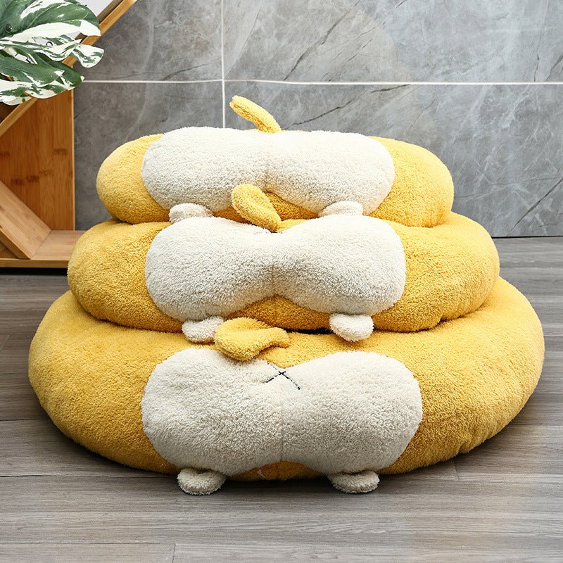 Corgi Shaped Bed For Dog Cat Soft Pet Kennel Cute Cat Nest Dogs Basket Sofa Puppy Sleeping Mat Pet Accessories | Luxury Home Accessories | Heulog Glow