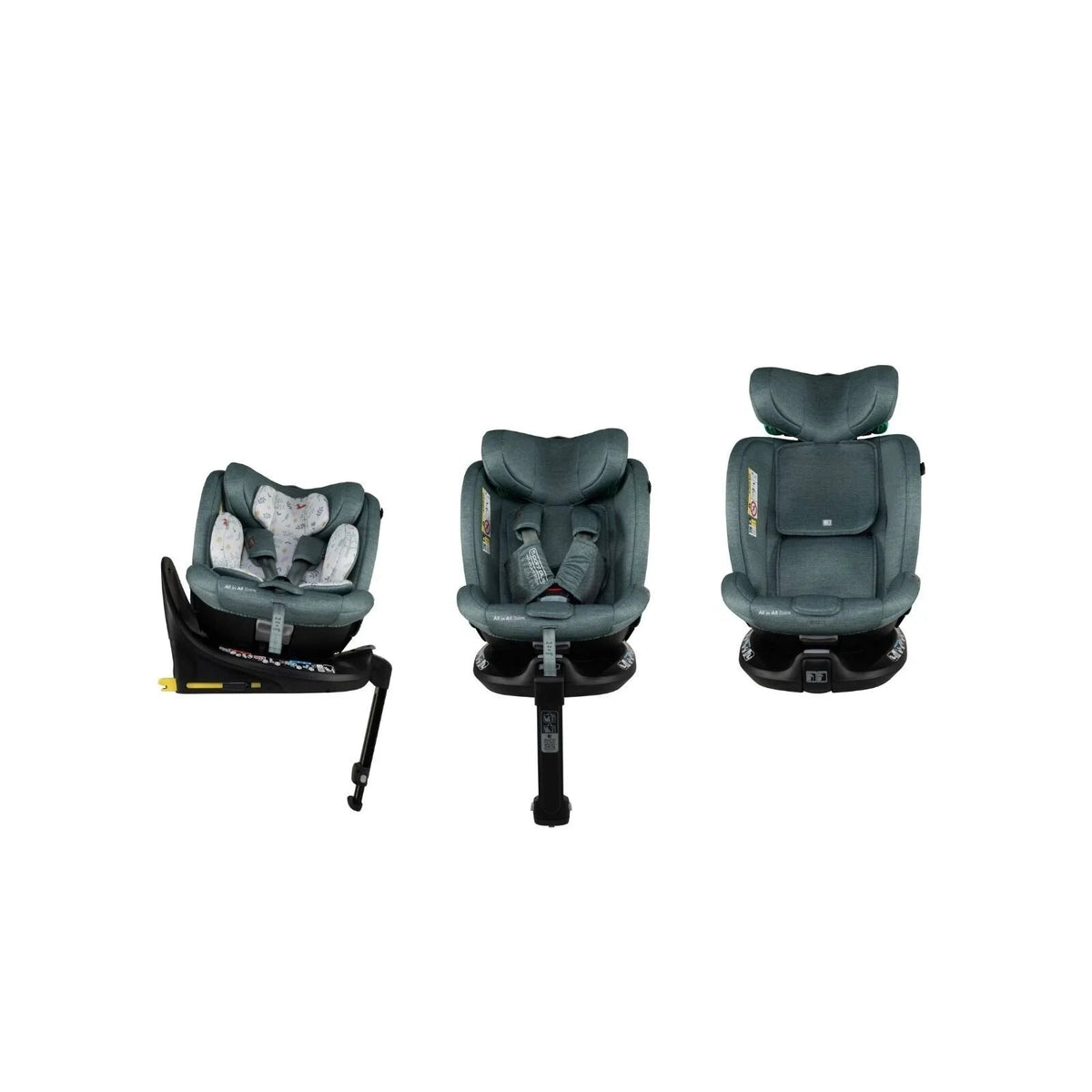 Cosatto All in All Extra i-Size 360 Car Seat - Meadow | Luxury Home Accessories | Heulog Glow