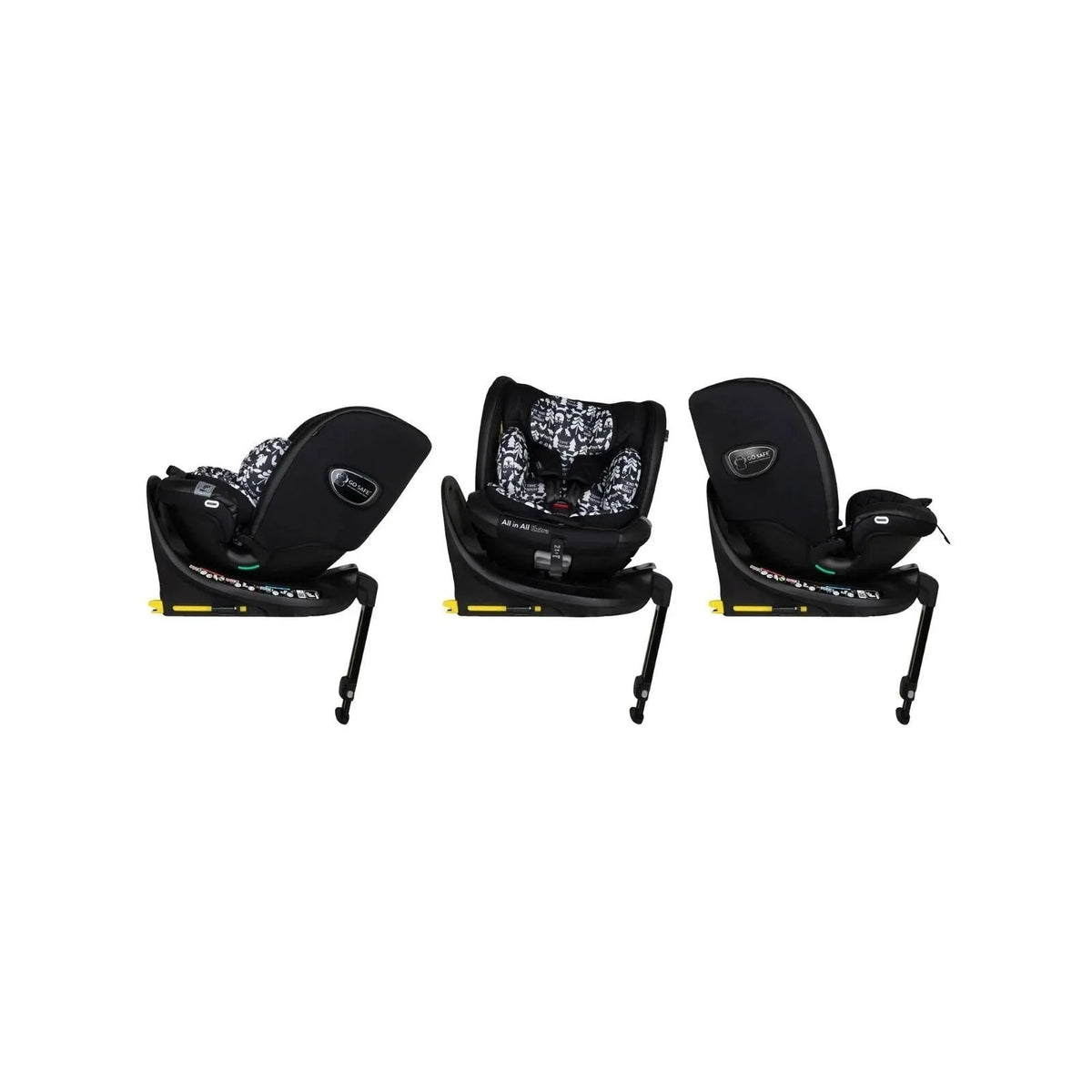 Cosatto All in All Extra i-Size 360 Car Seat - Silhouette | Luxury Home Accessories | Heulog Glow