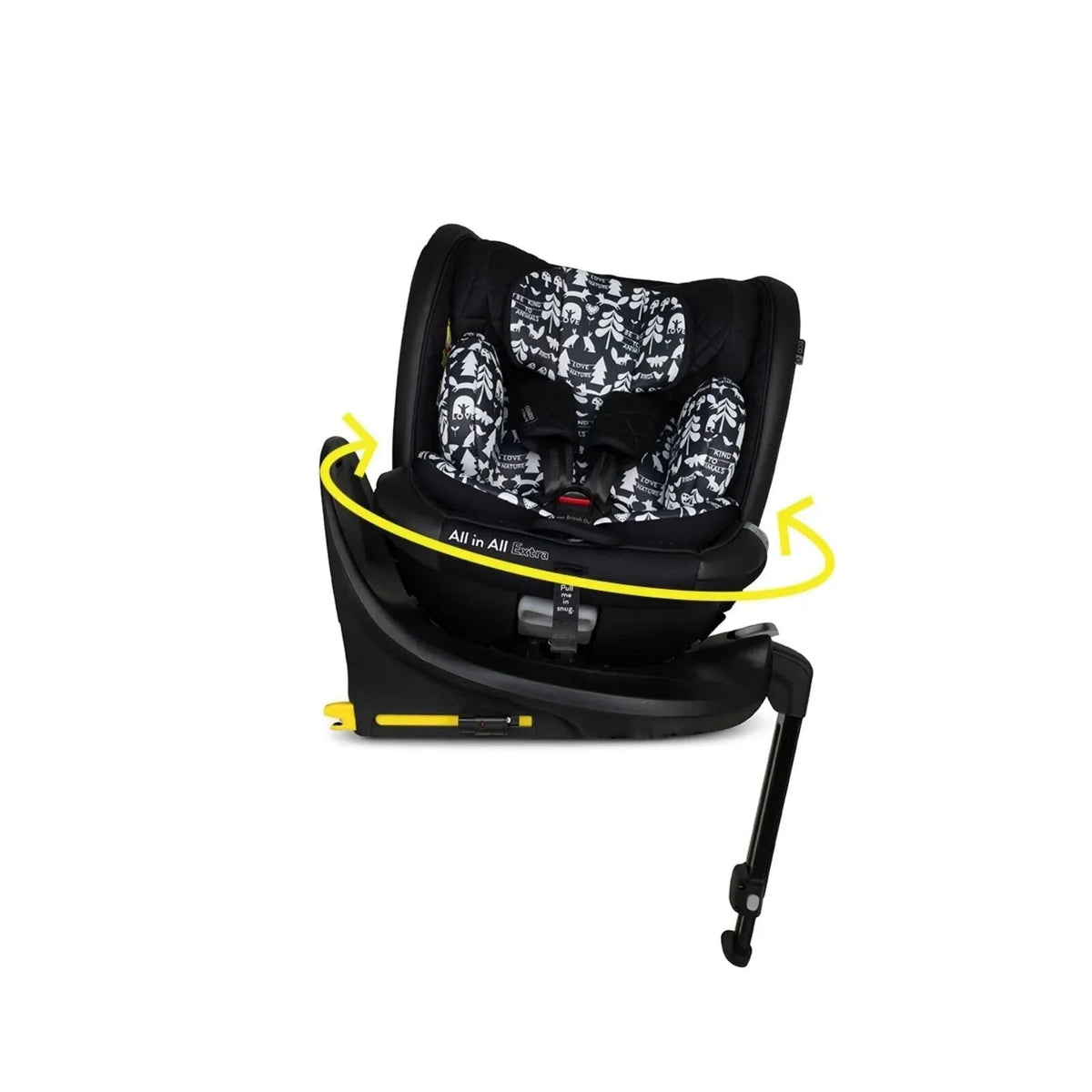 Cosatto All in All Extra i-Size 360 Car Seat - Silhouette | Luxury Home Accessories | Heulog Glow