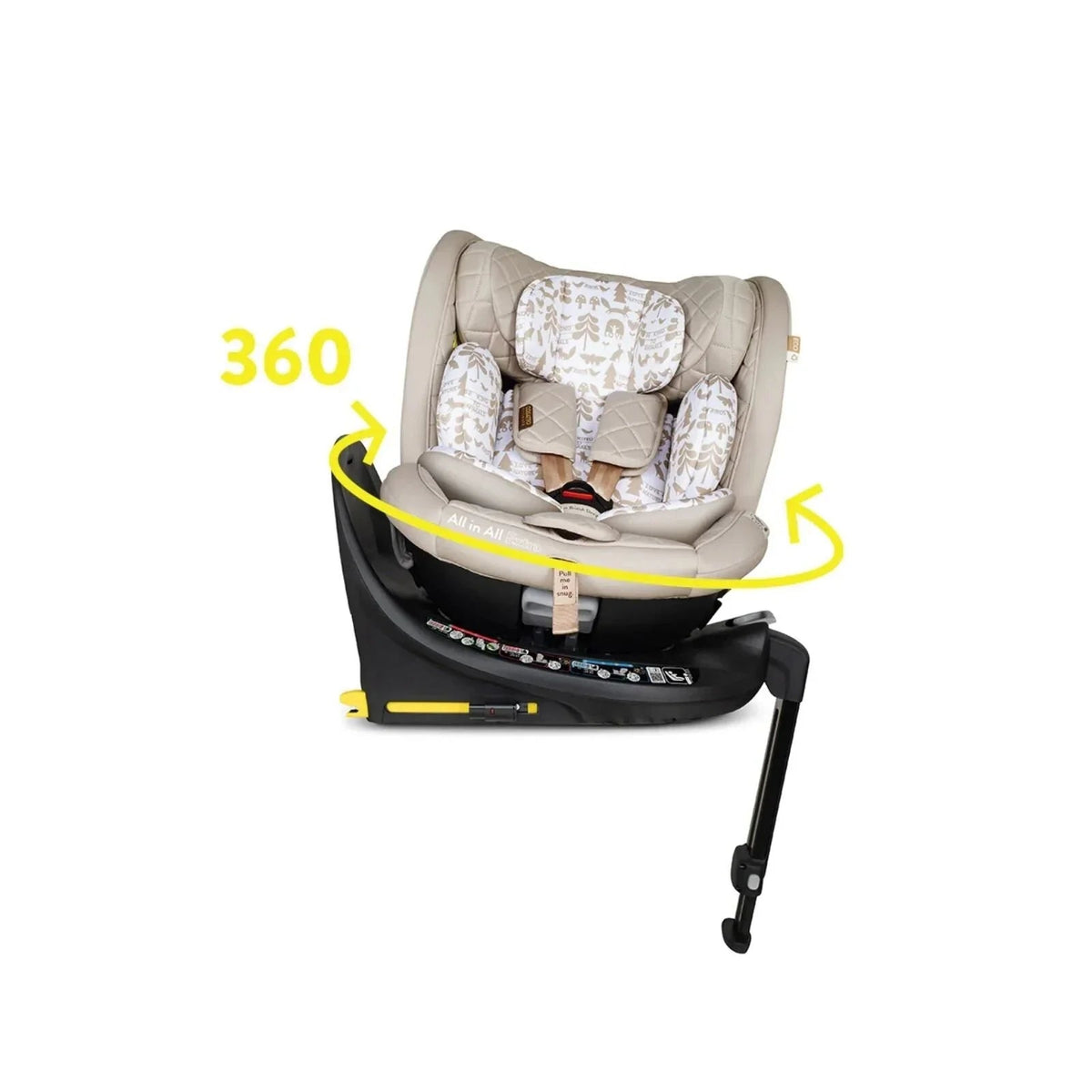 Cosatto All in All Extra i-Size 360 Car Seat - Whisper | Luxury Home Accessories | Heulog Glow