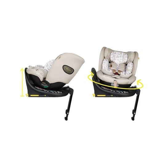Cosatto All in All Extra i-Size 360 Car Seat - Whisper | Luxury Home Accessories | Heulog Glow